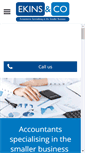 Mobile Screenshot of ekinsonline.co.uk